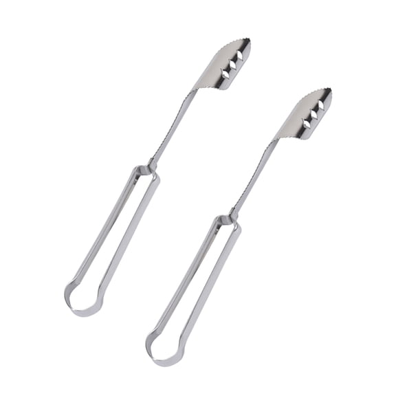GAXIRE 2-Piece Stainless Steel Chili Pepper Remover Corer for Household and Barbecue Use, Easy to Clean and