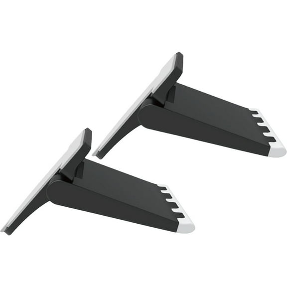 GAXIRE 2-Pack Black ABS Riser for Travel, Simple and Modern Design, Lightweight and