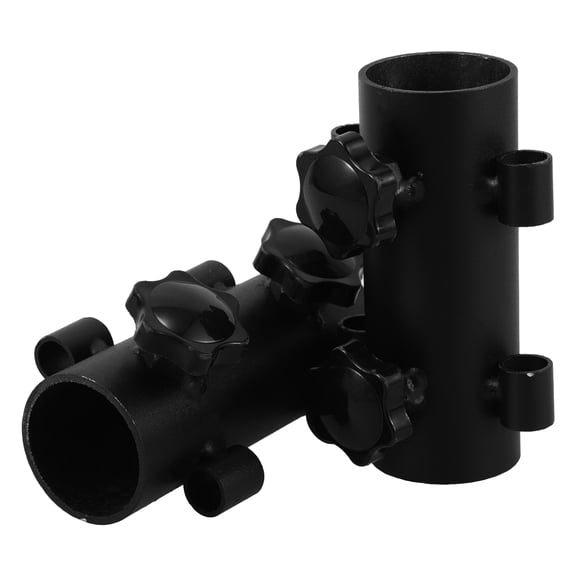 GAXIRE 2-Pack Portable Iron Tent Poles for Awning Stands, Outdoor Camping, Fishing, Hiking Stability Support