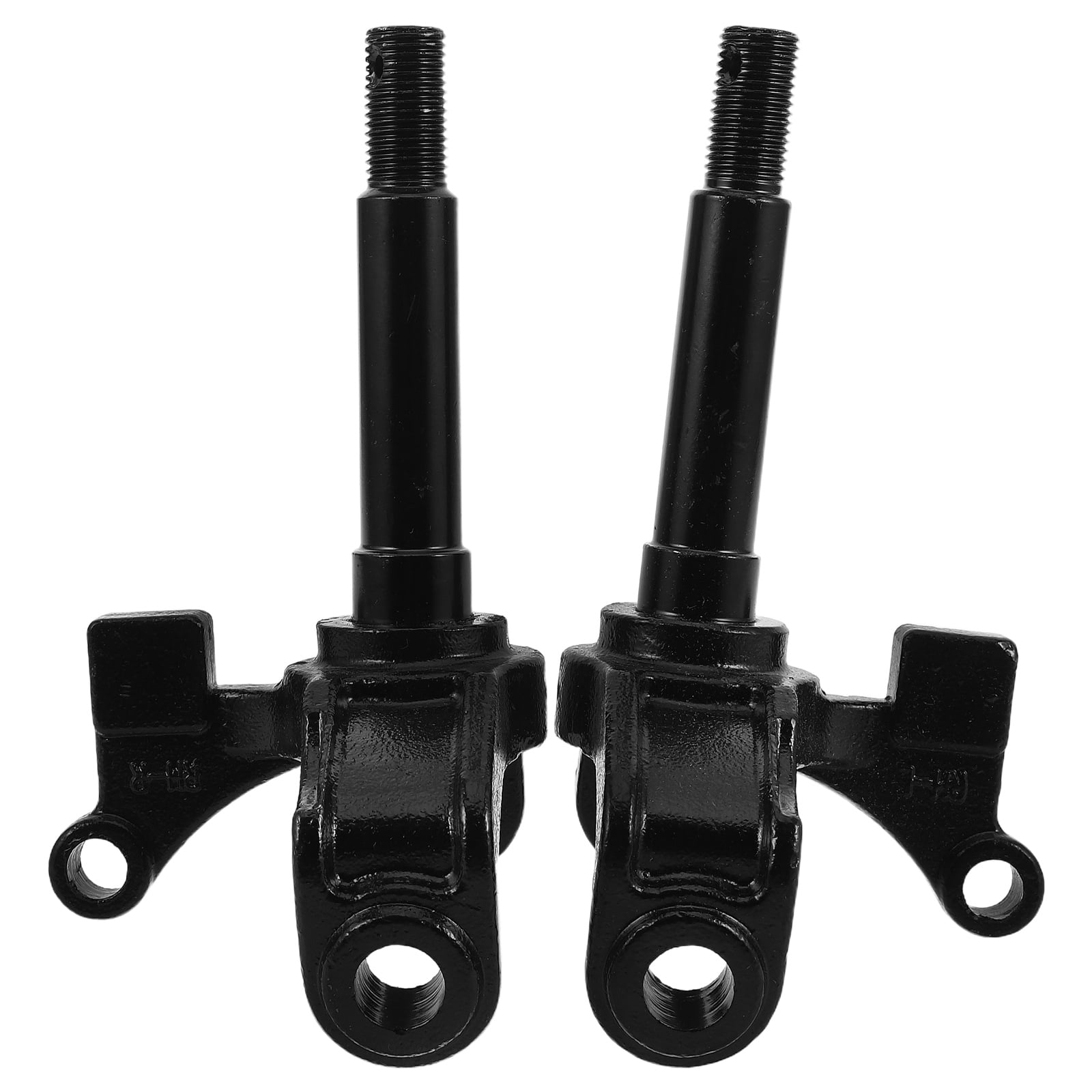 GAXIRE 2Pcs Universal Steering Knuckle Black Metal Hub Flange for Atv ...