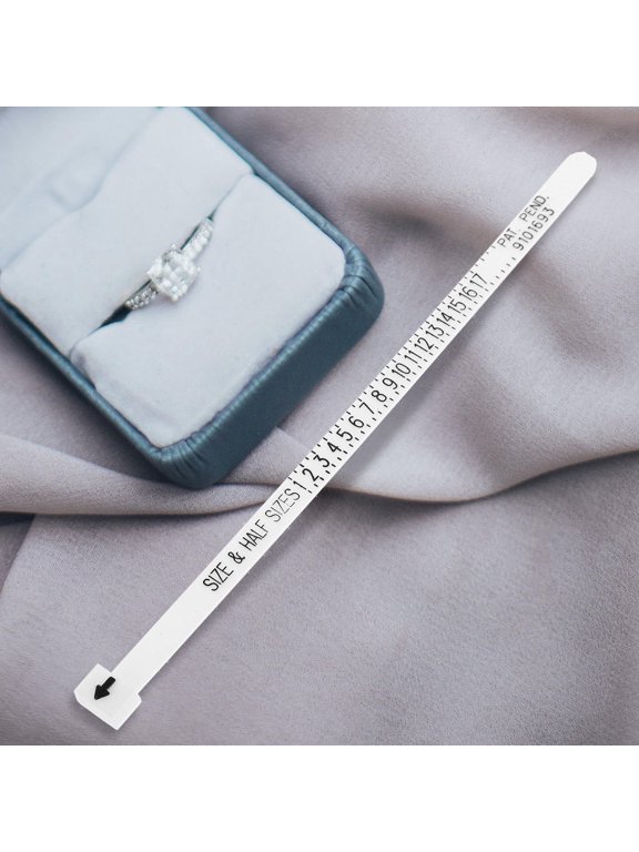 2pcs Ring Gauge Multisizer for Adult US Size Finger Measuring Tool