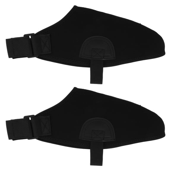 GAXIRE 2Pcs Windproof Insulated Boot Covers for Hunting Ski Boots with Protective Design and Freeze Prevention