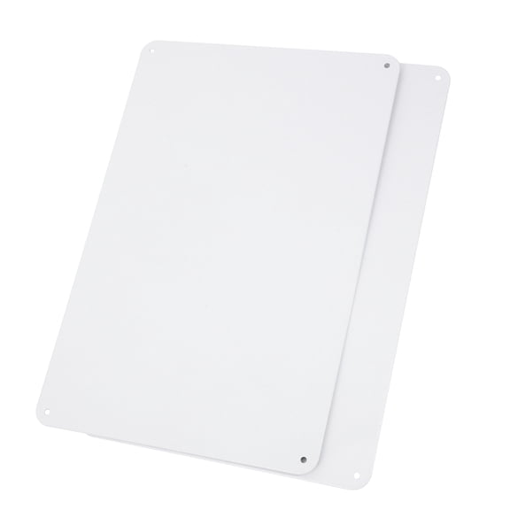 GAXIRE Sublimation Metal Sign Blanks Tinplate 2 Pieces for Commercial and Use and