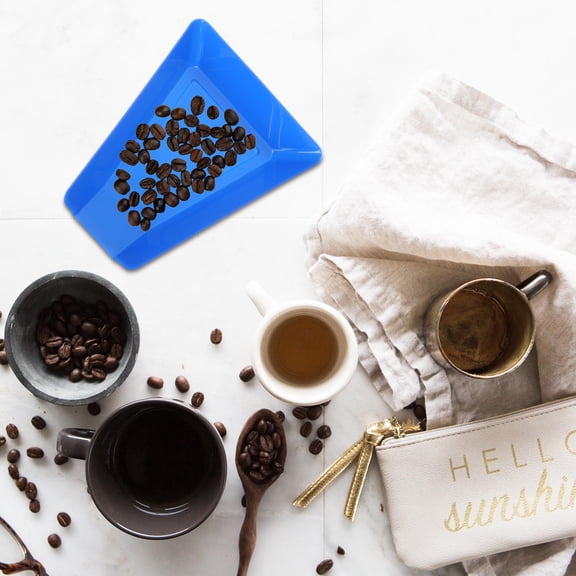 GAXIRE 2pcs Bean Tray Coffee Bean Sample Tray Restaurant Coffee Bean Displaying Dish