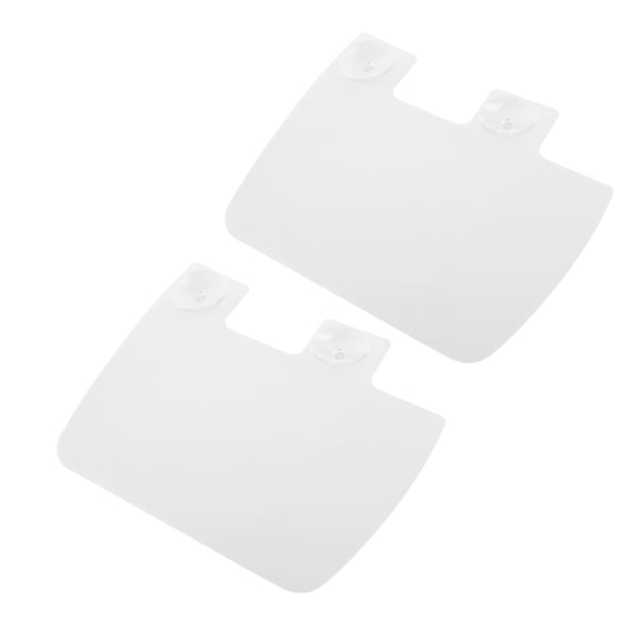 GAXIRE 2pcs Kitchen Waterproof Splash Guard With Suction Cups Sink Splatter Screen Sink Splash Shield For Dishwashing And Vegetable Cleaning