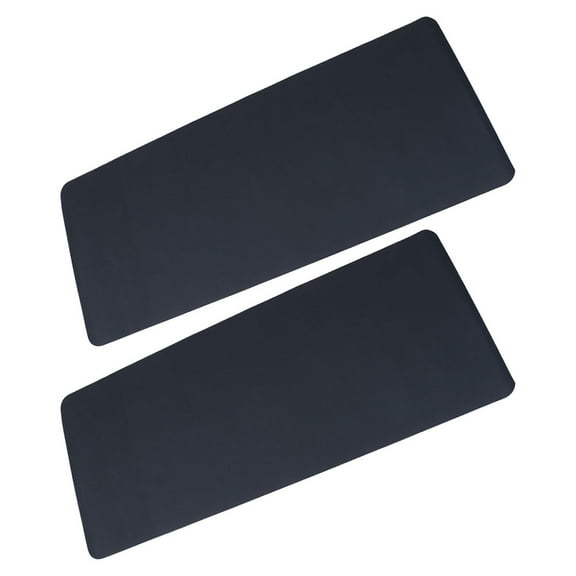 GAXIRE 2-Pack Treadmill Mat for Carpet Floors, NBR Protective Fitness Equipment Mat, Non- , Noise Reduction, Black