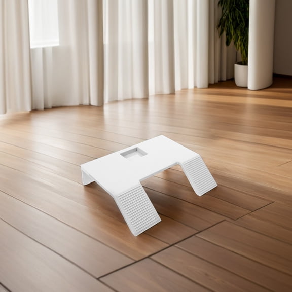 GAXIRE 2pcs Turtle Floating Dock Sunbathing Platform Plastic White for Tortoise Basking Environment Accessories