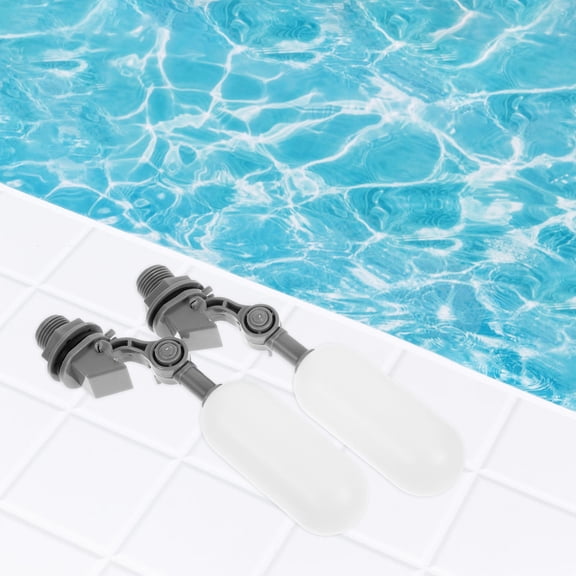 GAXIRE 2pcs Grey Water Valve for Aquarium and Hydroponics Prevents Overflow and Easy to Install