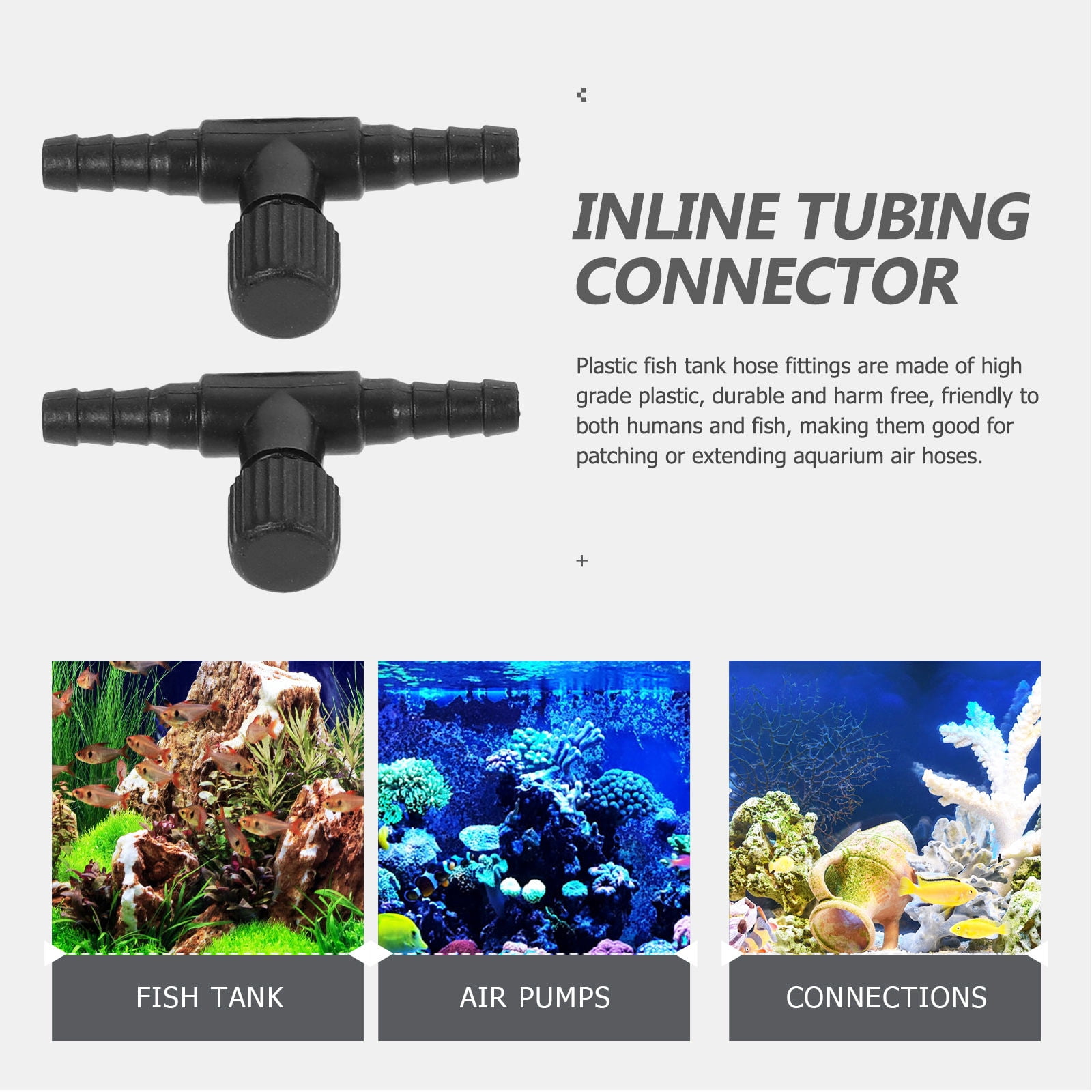 GAXIRE 30Pcs Aquarium Air Pump Control Valves for Home Fish Tanks, 1 ...