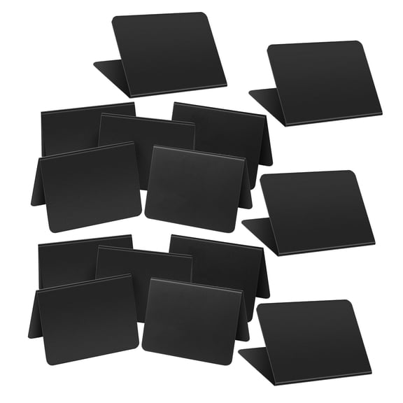 GAXIRE 30Pcs Versatile Blackboard Message Board with Easy Erase Surface for Restaurant and Office
