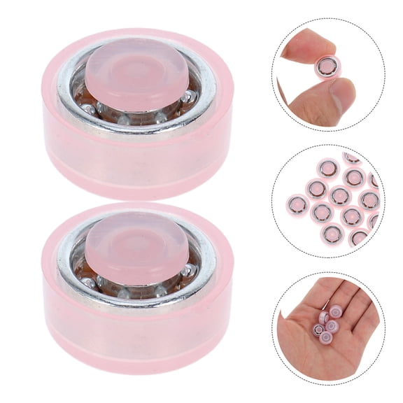 GAXIRE 30pcs Precision Windmill Bearings in Iron for Hair Accessories with Wear-Resistant Performance