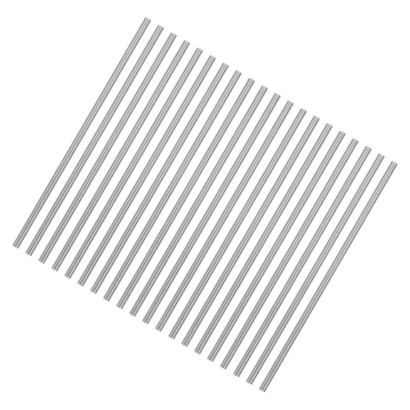 GAXIRE 30pcs Silver Steel Axles for DIY Toy Models and RC Cars Durable and Easy to Install Blocking Accessories