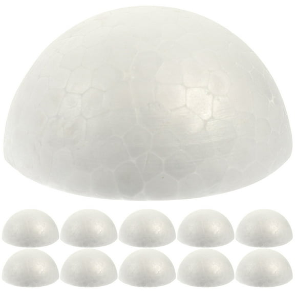 GAXIRE 30pcs White Polystyrene Foam Spheres for Crafts, Floral Arrangements, Decorations and Art Projects