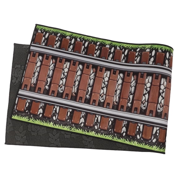GAXIRE 3D Light Brown Polyester Aisle Runner Carpet with Anti Slip Bottom for Bedroom Hallway