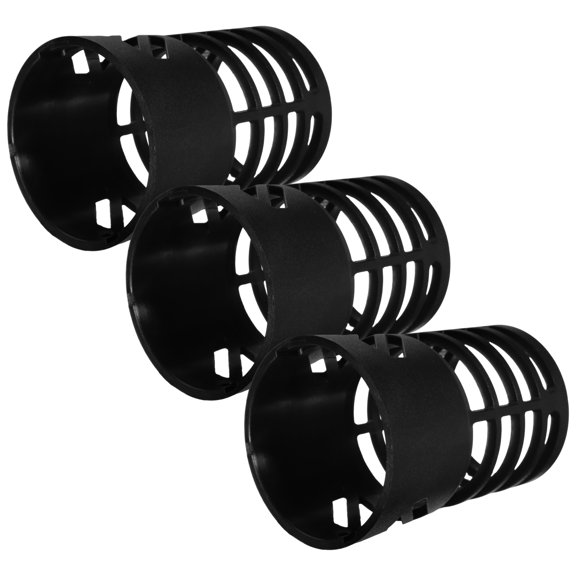 GAXIRE 3Pcs Heat Gun Safety Guard Black Heat Resistant Nozzle Protector for Home Use