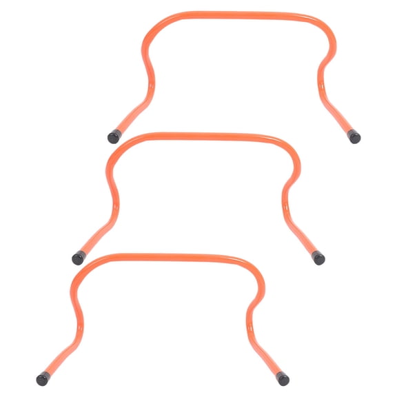 GAXIRE 3-Pack Agility Hurdles Set for Speed Training, Fitness Drills, and Sports Workouts with ABS Material