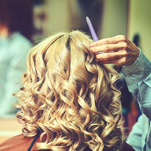 GAXIRE 3Pcs Purple Acrylic Hair Styling Clips Non Mark Durable Plastic Alligator Sectioning Tools