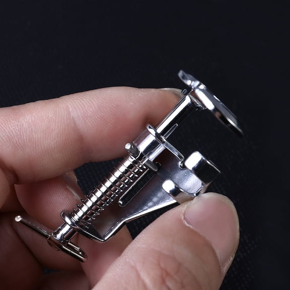 GAXIRE 3Pcs Sewing Machine Foot Attachments Metal Pressure Foot for Craft Making