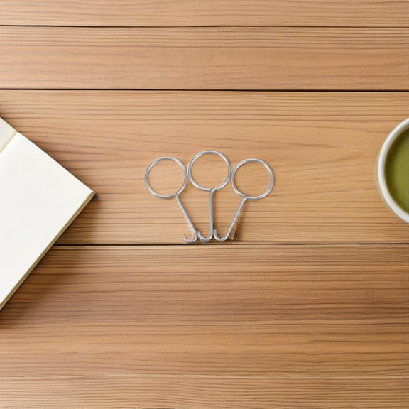 GAXIRE 3Pcs Silver Doll Stringing Tool Round Handle for Bjd Dolls Elastic Adjustment