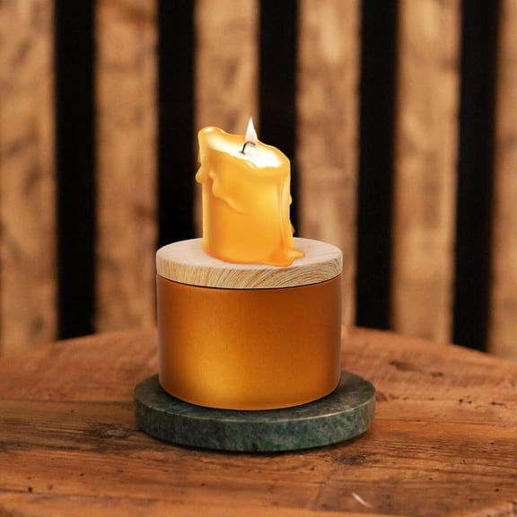 GAXIRE 3pcs Metal Tins Set Iron Decorative Containers for Home, Crafts, Storage and Organization