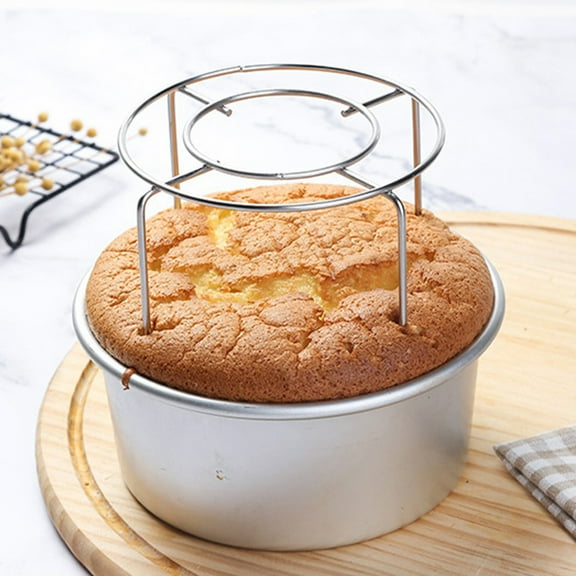 GAXIRE 3pcs Round Stainless Steel Cooking Racks for Baking and Air Circulation Kitchen Tools