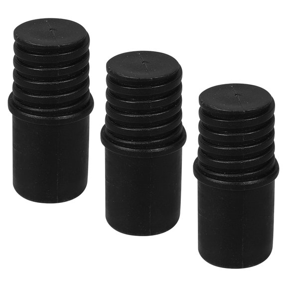 GAXIRE 3pcs Threaded Broom Handle Adapter Broom Replacement for Painting Extension Poles Replacement End for Broom Replacement Extension Pole 22mm