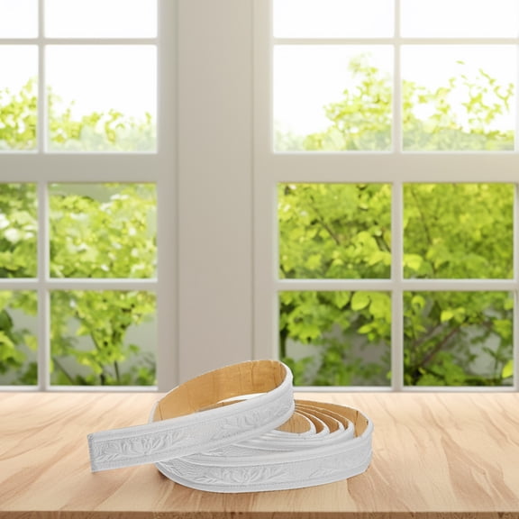 GAXIRE Corner Molding White PVC 4 Rolls