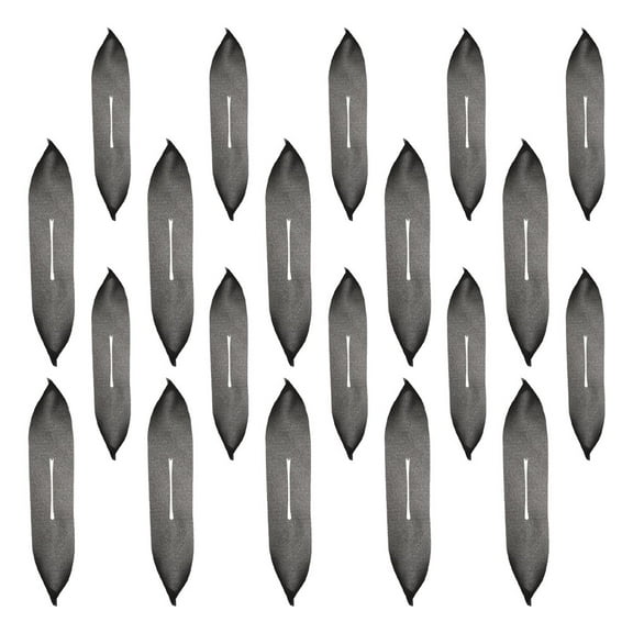 GAXIRE 40 Pcs Black Sponge Hanger Covers for Clothing , and Soft, Ideal for Shop and Home Use