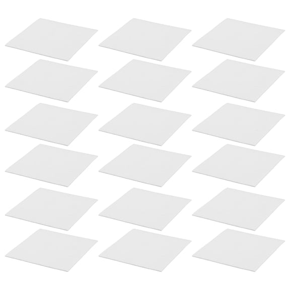 GAXIRE 40pcs Microwave Kiln Compatible Insulation Paper for Hobbyists White Ceramic Fiber Accessories