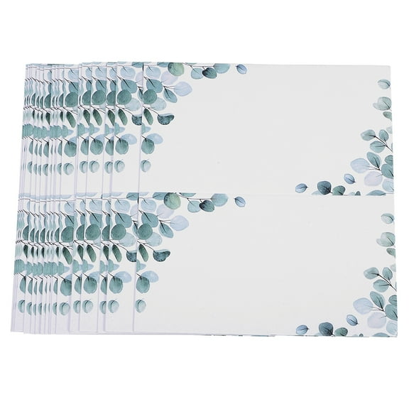 GAXIRE 40pcs Place Card Holders Paper Foldable Seating Guidance For Event Planners At Wedding Ceremony