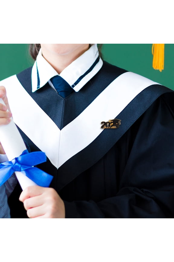 4Pcs Grad Cap Lapel Pin for Graduation Season Commemorative Zinc Alloy Accessories for Graduates