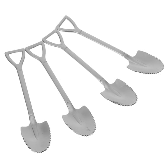 GAXIRE 4Pcs Grapefruit Spoons Stainless Steel Serrated Edges Comfortable Grip