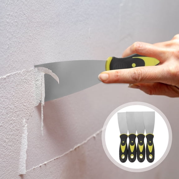 GAXIRE 4Pcs Patch Repair Spatulas for Construction Work and DIY Projects