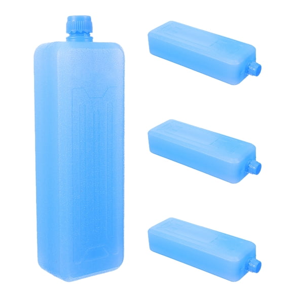 GAXIRE 4Pcs Reusable Blue Ice Packs for Air Cooler Quick Cooling Energy Efficient Portable Design