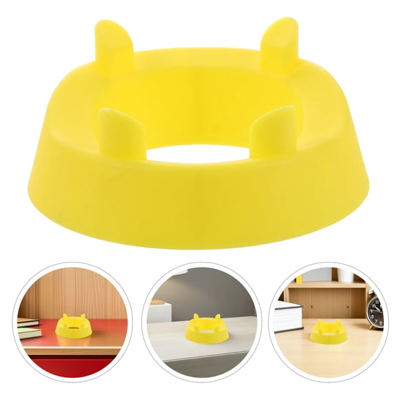 GAXIRE 4Pcs Yellow Football Training Tee Stable Support Display Stand for Sports Ball Holder