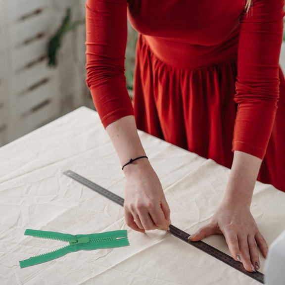 GAXIRE 4pcs Black Zippers for Fabric Backpacks, Outdoor Use, Sewing Projects, Replacement Parts, and Smooth