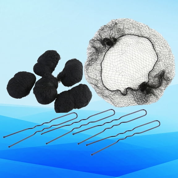 GAXIRE 50Pcs Nylon Hair Nets Soft Breathable Elastic Mesh for Dress-Up Use