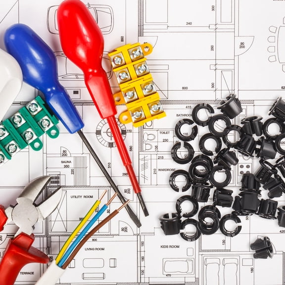 GAXIRE 50Set Cable Snap Bushing Grommet Black PA66 Insulation for Installation