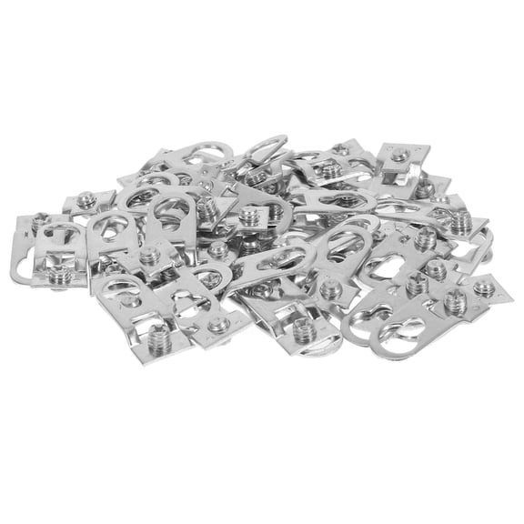 GAXIRE 50pcs Aluminum Alloy Picture Frame Replacement Parts for Homeowners Craft and Frame Repair