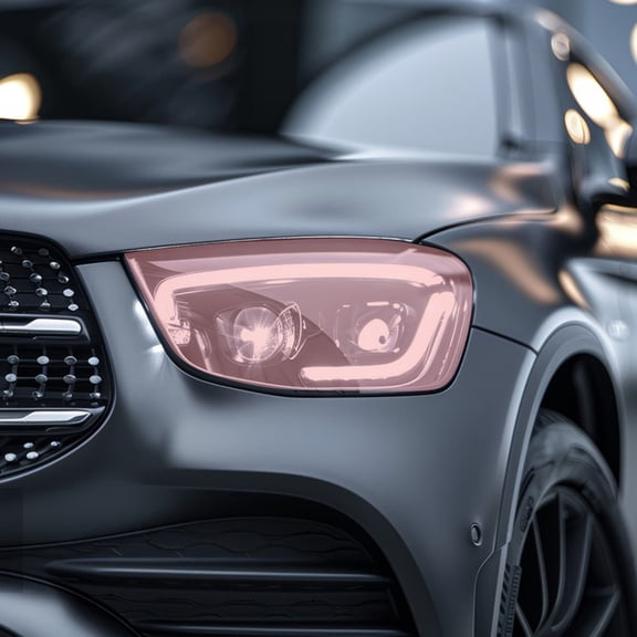 GAXIRE Car Headlight Tint Film Red Vinyl Wrap Scratch Resistant Uv Protection for Fog Lights