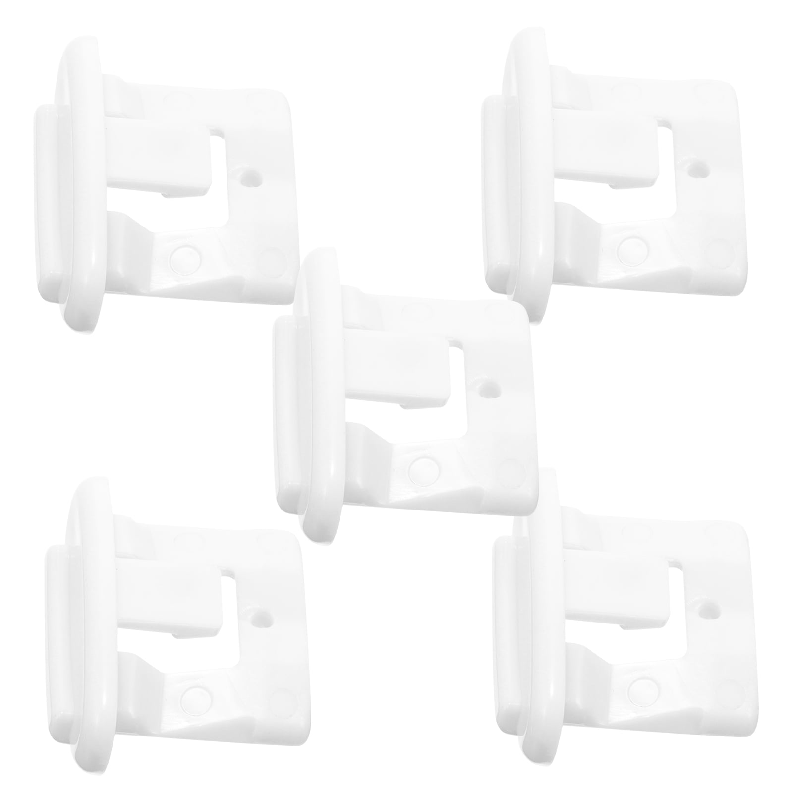 Upgraded] 2Pcs Dishwasher Rack Stop Clip W10195622, Upper Dishrack Slide Rail Rear Stop Fit For Whirlpool/KitchenAid/Kenmore Dishwasher