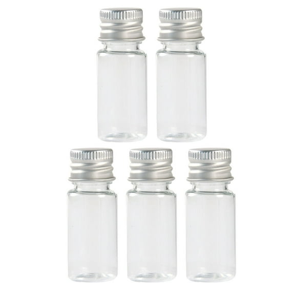 GAXIRE 5-Pack Reusable Air Tight Plastic Bottles for Drinks, Travel, Camping, and Outdoor Adventures - Leak Proof, Portable