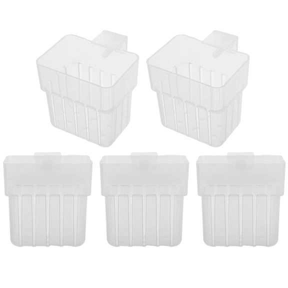 GAXIRE 5pcs Hanging Aquatic Planter Cups Using Abs For Fish Tank Hydroponic System At Home