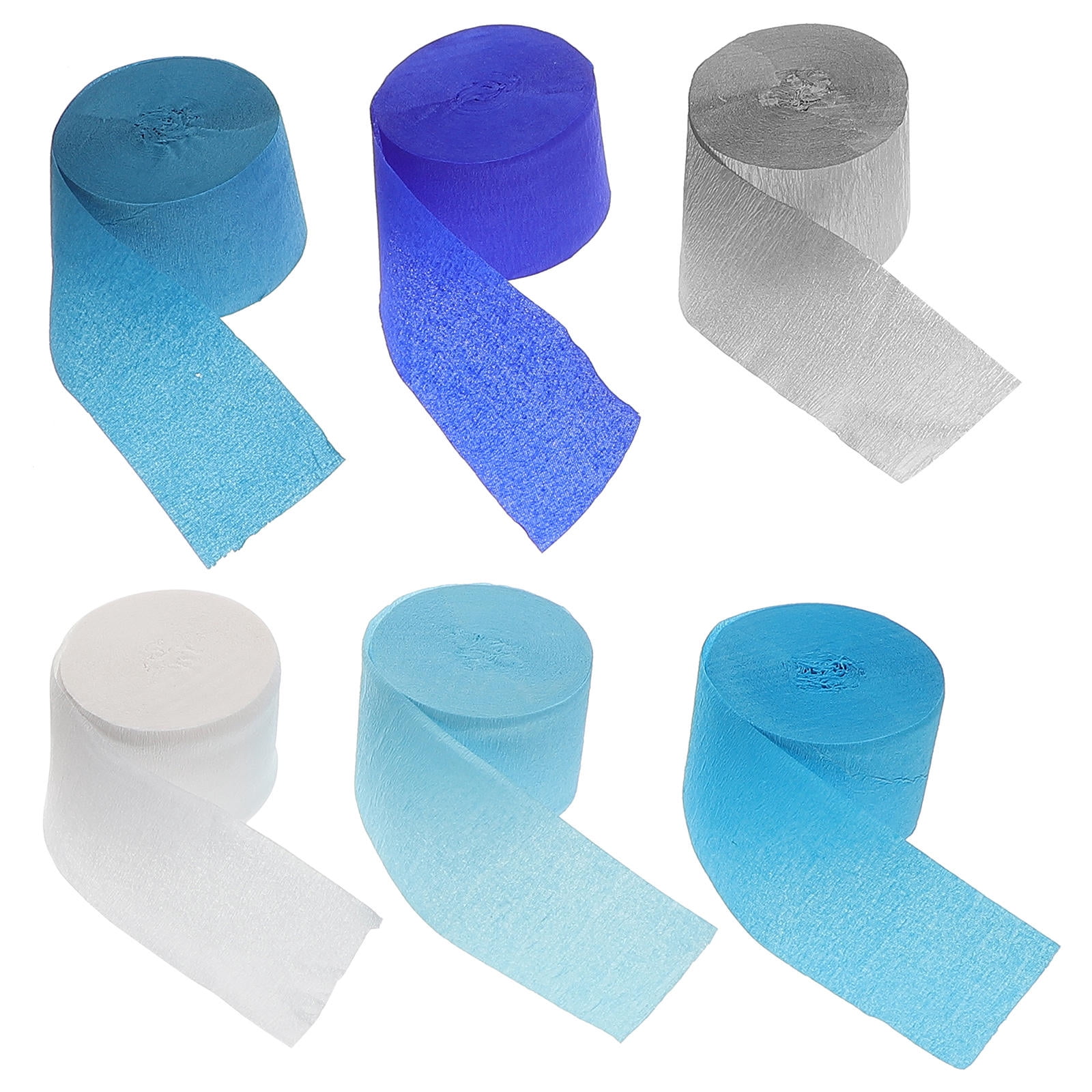 Streamers For Events GAXIRE 6 Rolls Decorative Paper Streamers for Parties, Carnivals ...