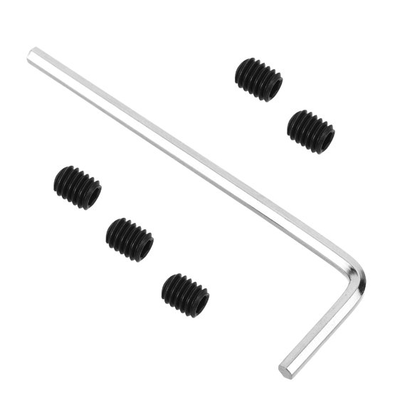 GAXIRE 6Pcs Electric Guitar Locking Nut and Screw Kit for Enhanced String Tension and Stability