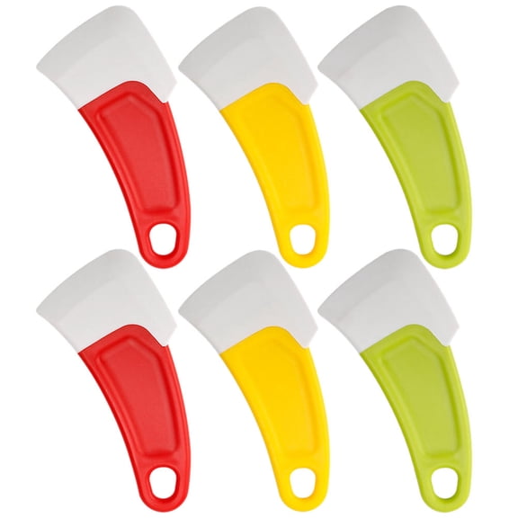 GAXIRE 6Pcs Household Pan Cleaner Silicone Cleaning Kitchenware for Cooking Enthusiasts