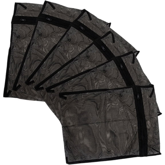 GAXIRE 6Pcs Laundry Net Bags for Washing Clothes and Bra with Mesh Structure