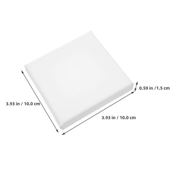 GAXIRE 6Pcs Small Canvases for Painting Bulk Oil Acrylic Watercolor Art Projects Adults