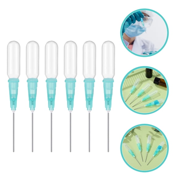 GAXIRE Needle Oiler Dropper Pipettes Multi Resin 6pcs For Craft Projects And Everyday Use