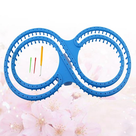 GAXIRE 8-Shaped Hat Maker Machine Crochet Blue 1 Set for DIY Tool